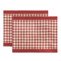 Mirimo Organic Gingham Red Placemat