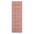 Mirimo Organic Gingham Red Yoga Towel