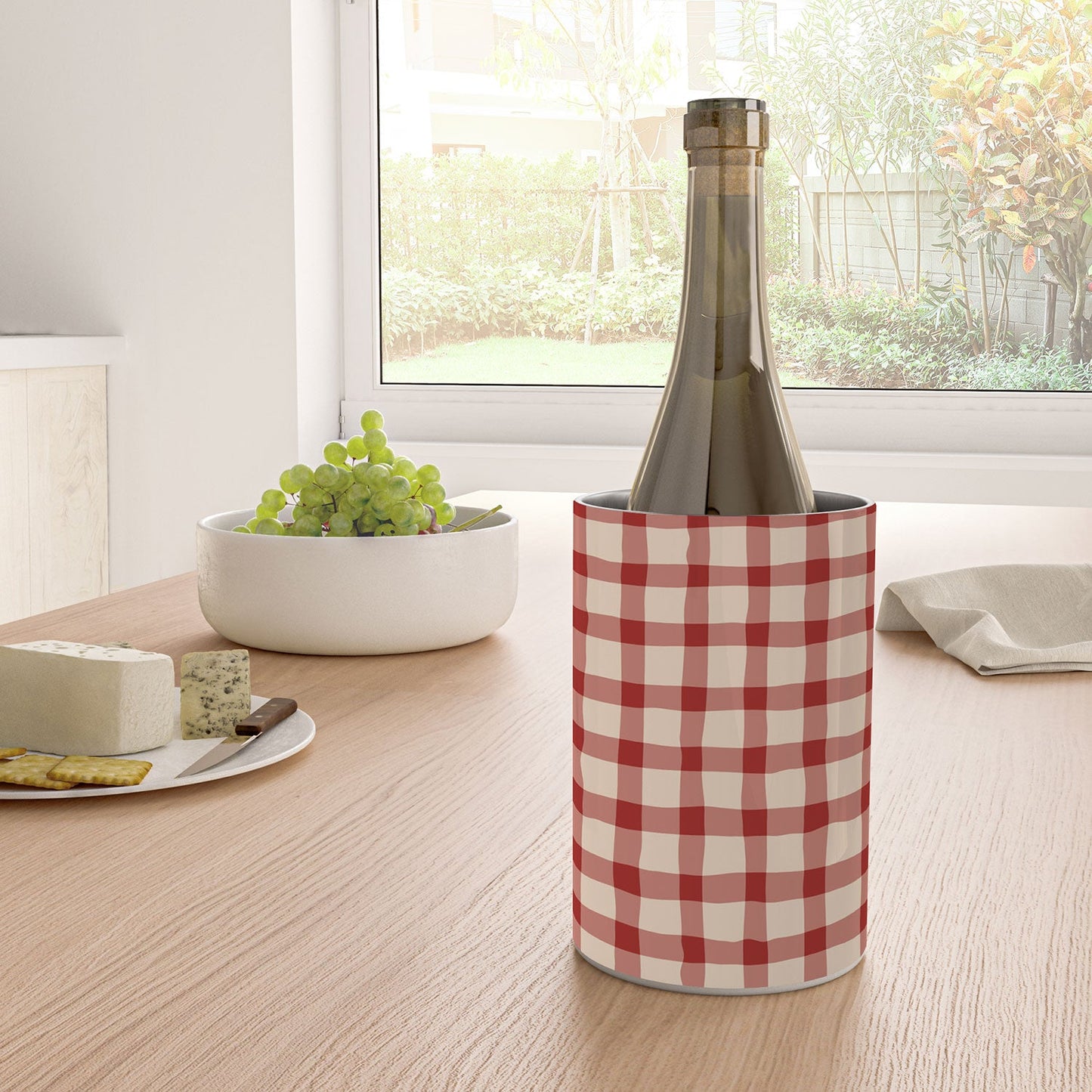 Mirimo Organic Gingham Red Wine Chiller