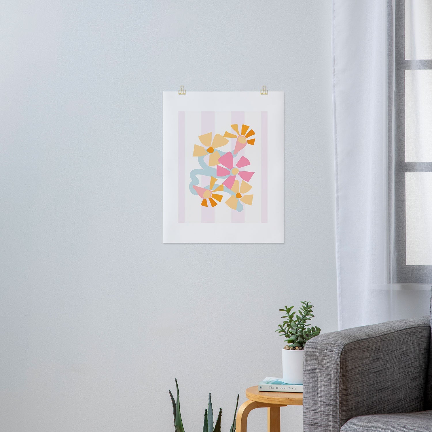 Mirimo Pastel Bunch Art Print