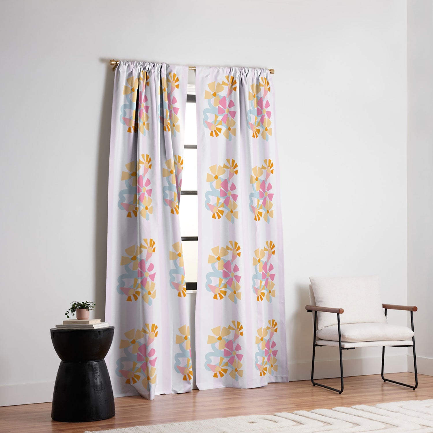 Mirimo Pastel Bunch Blackout Window Curtain