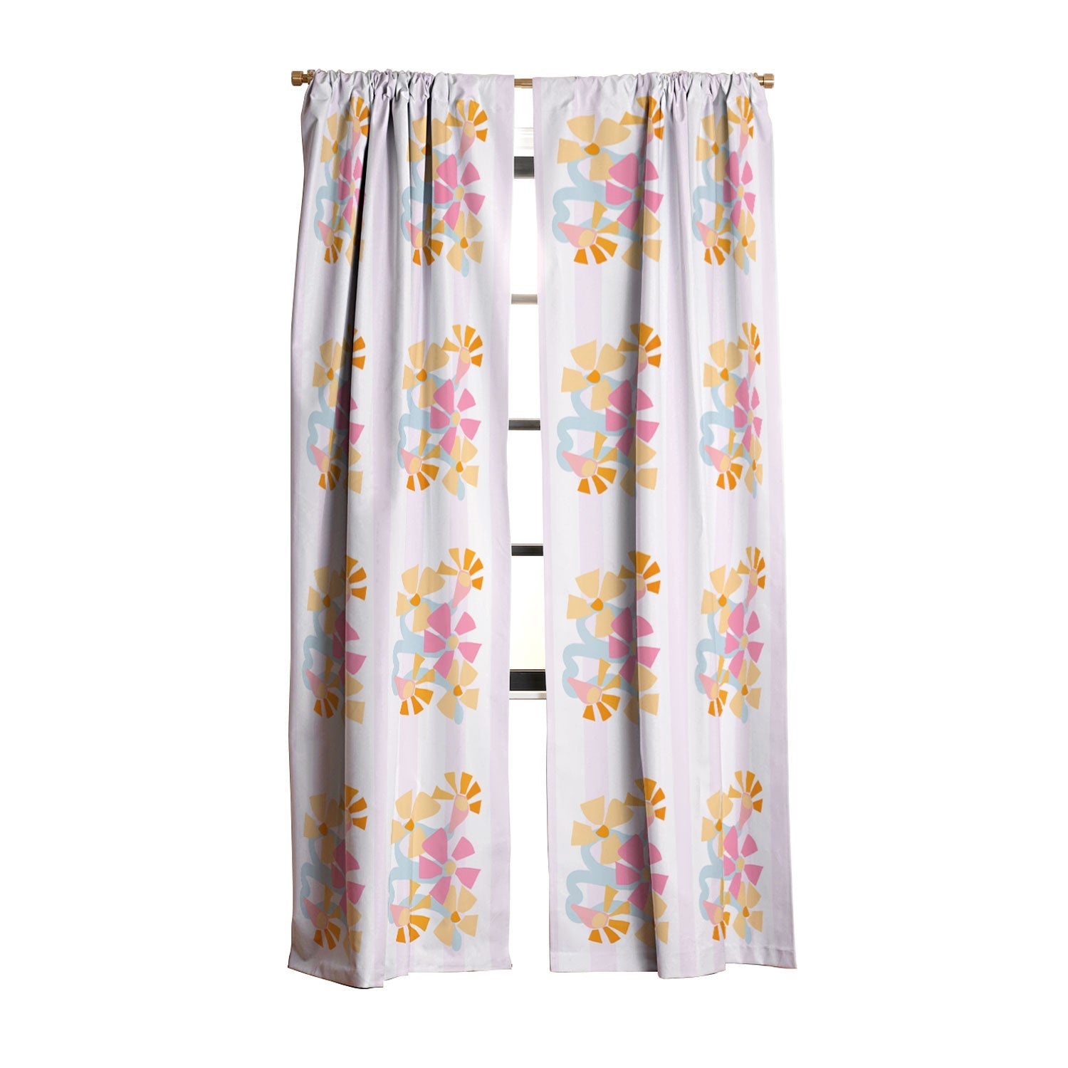 Mirimo Pastel Bunch Blackout Window Curtain