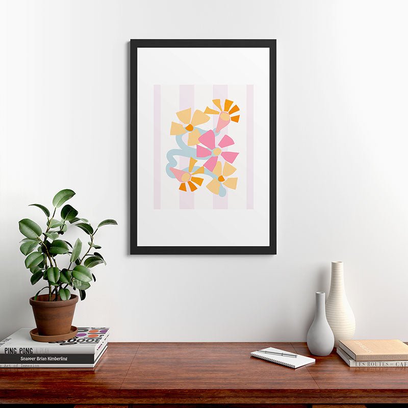 Mirimo Pastel Bunch Framed Art Print
