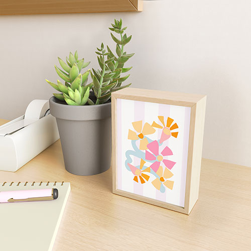 Mirimo Pastel Bunch Framed Mini Art Print