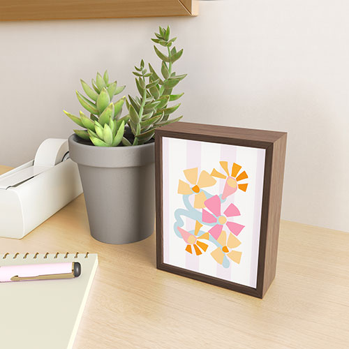Mirimo Pastel Bunch Framed Mini Art Print