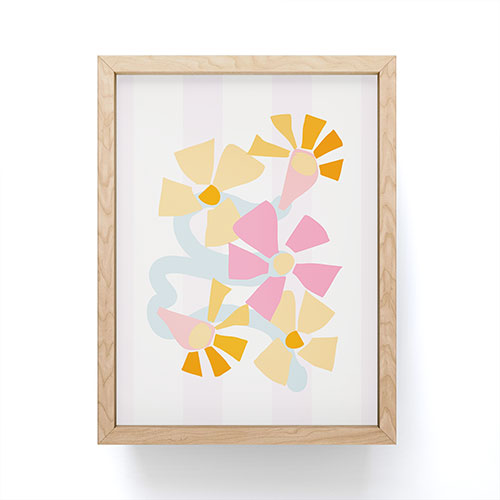 Mirimo Pastel Bunch Framed Mini Art Print