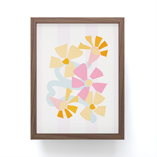 Mirimo Pastel Bunch Framed Mini Art Print