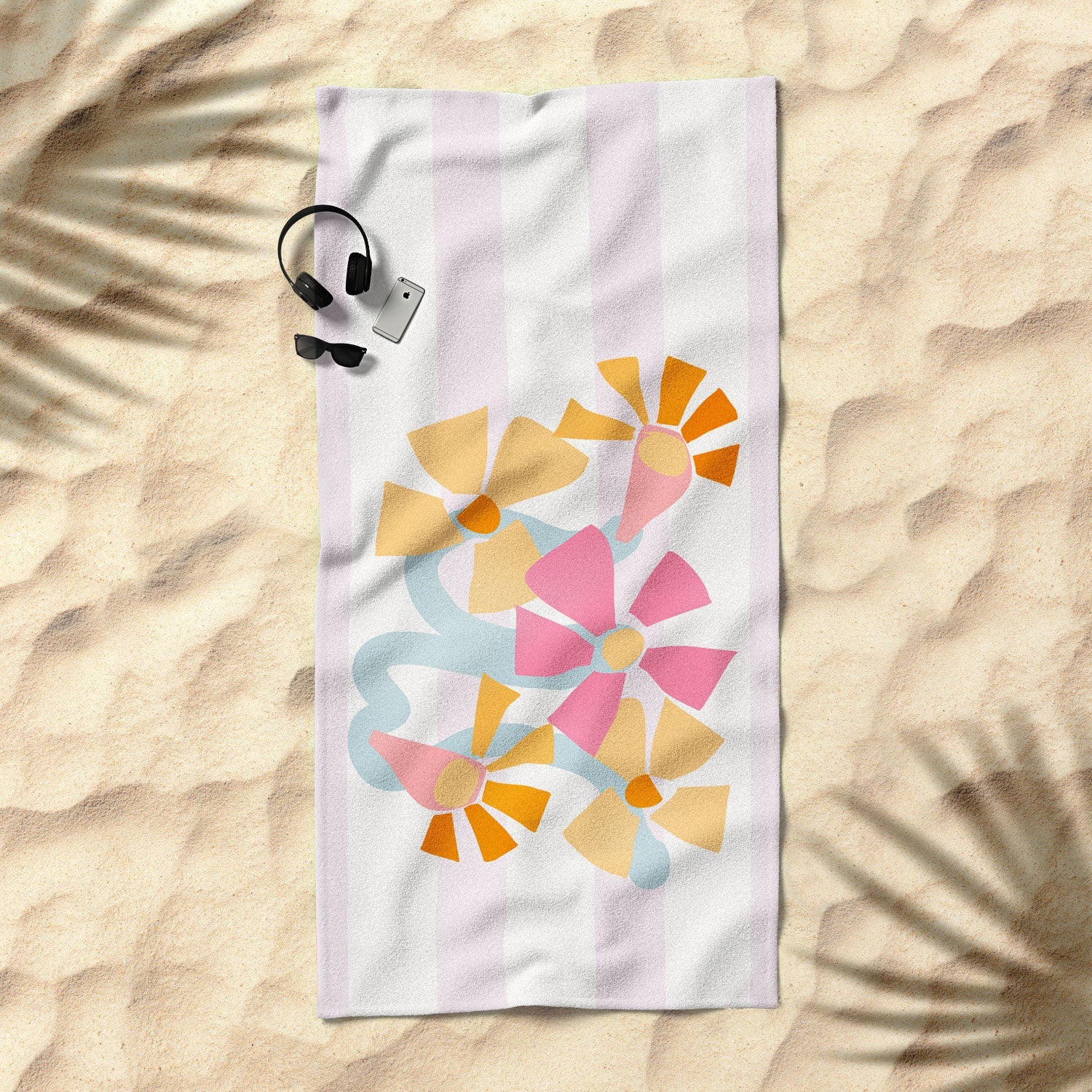 Mirimo Pastel Bunch Beach Towel
