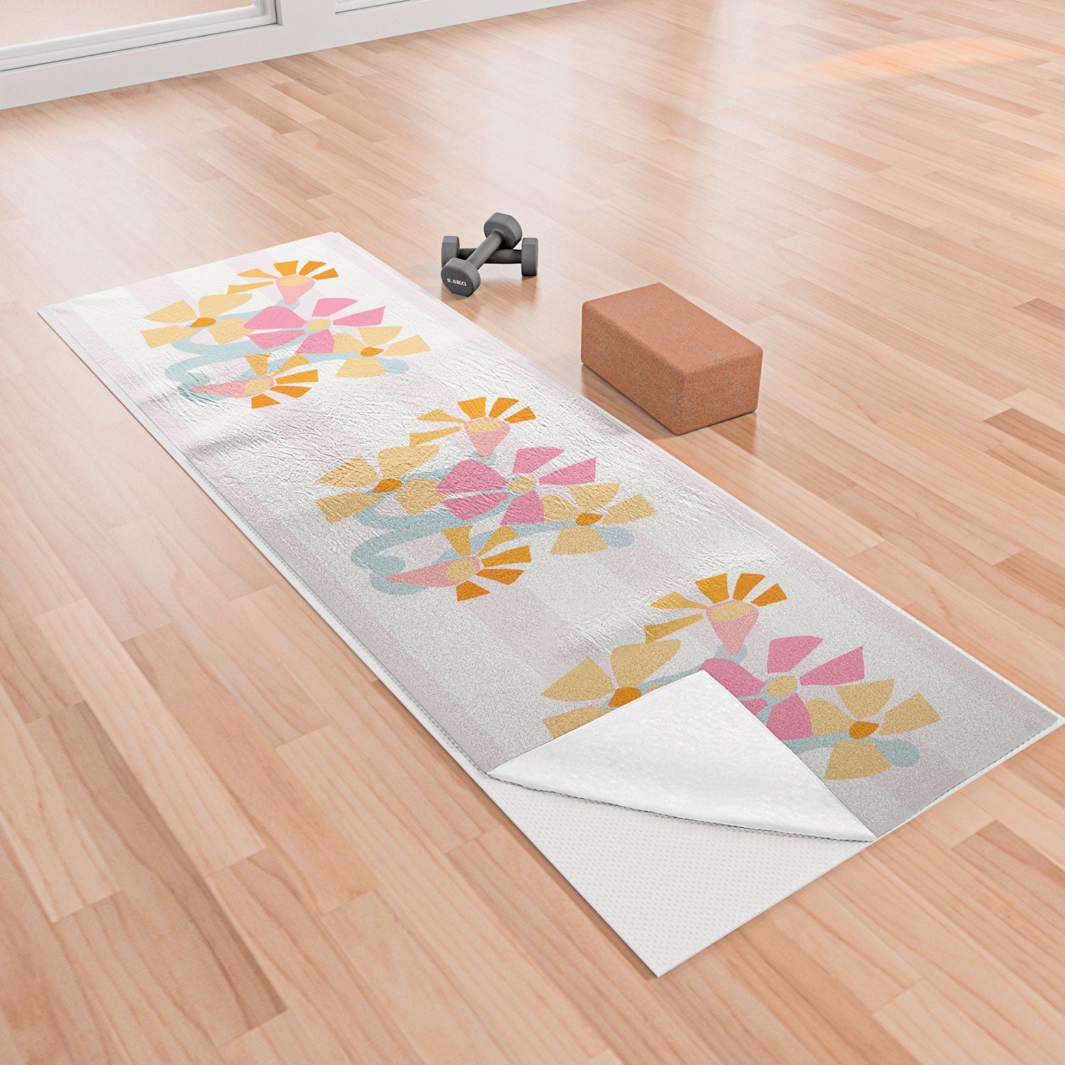 Mirimo Pastel Bunch Yoga Towel