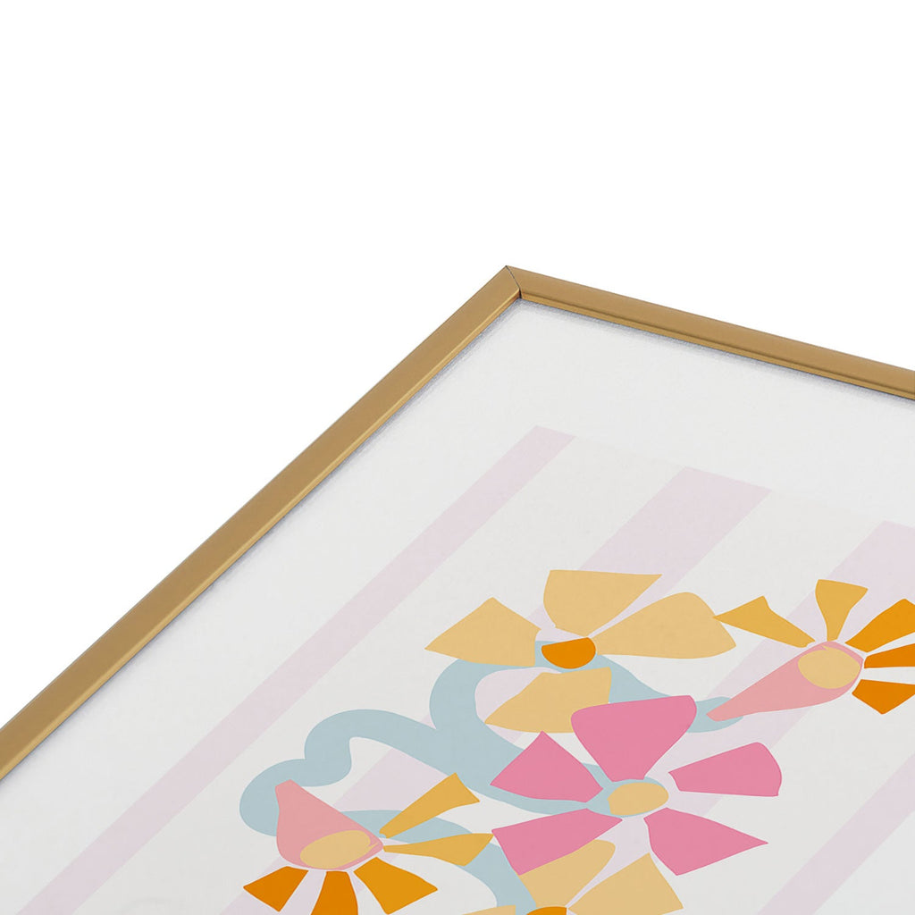 Mirimo Pastel Bunch Metal Framed Art Print