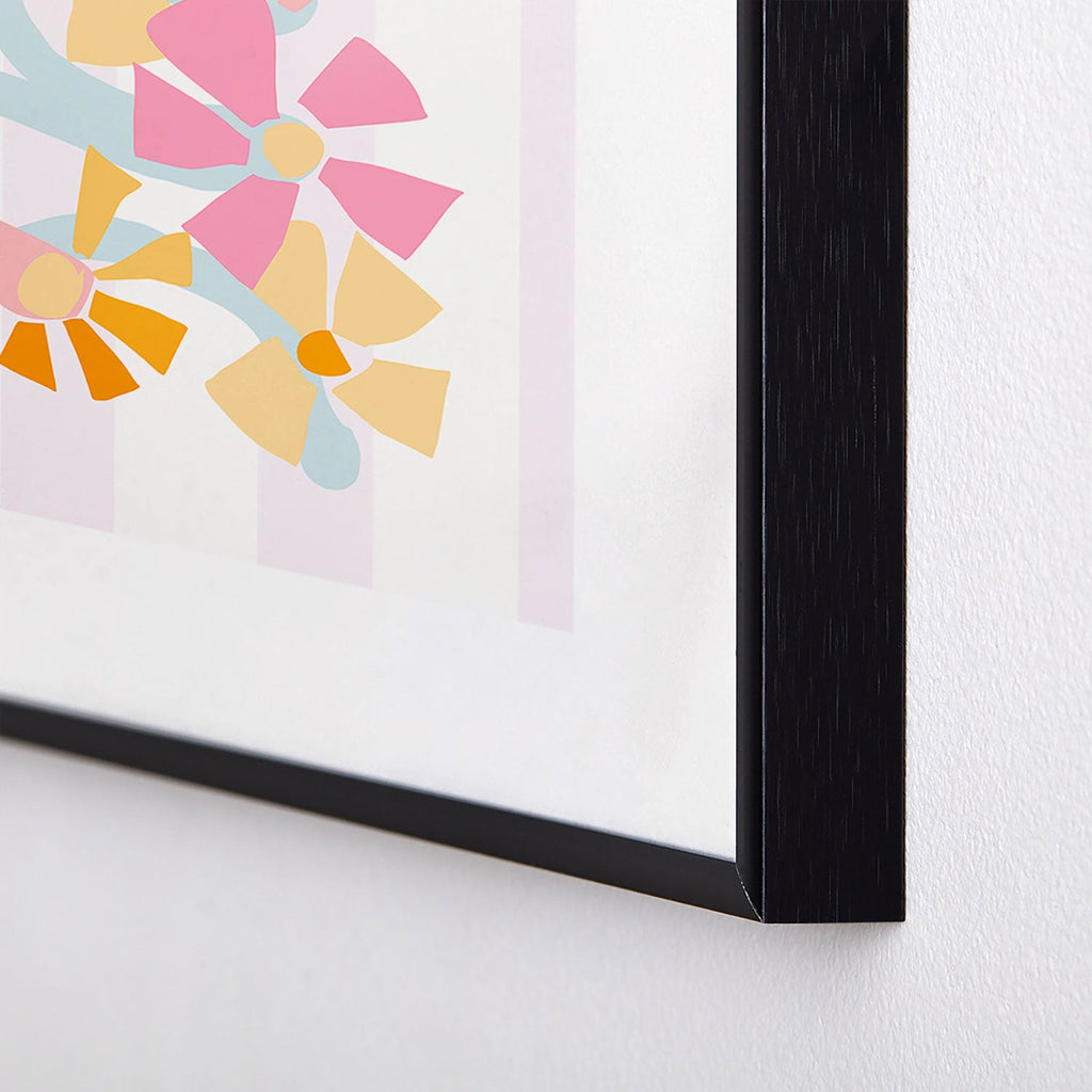 Mirimo Pastel Bunch Metal Framed Art Print