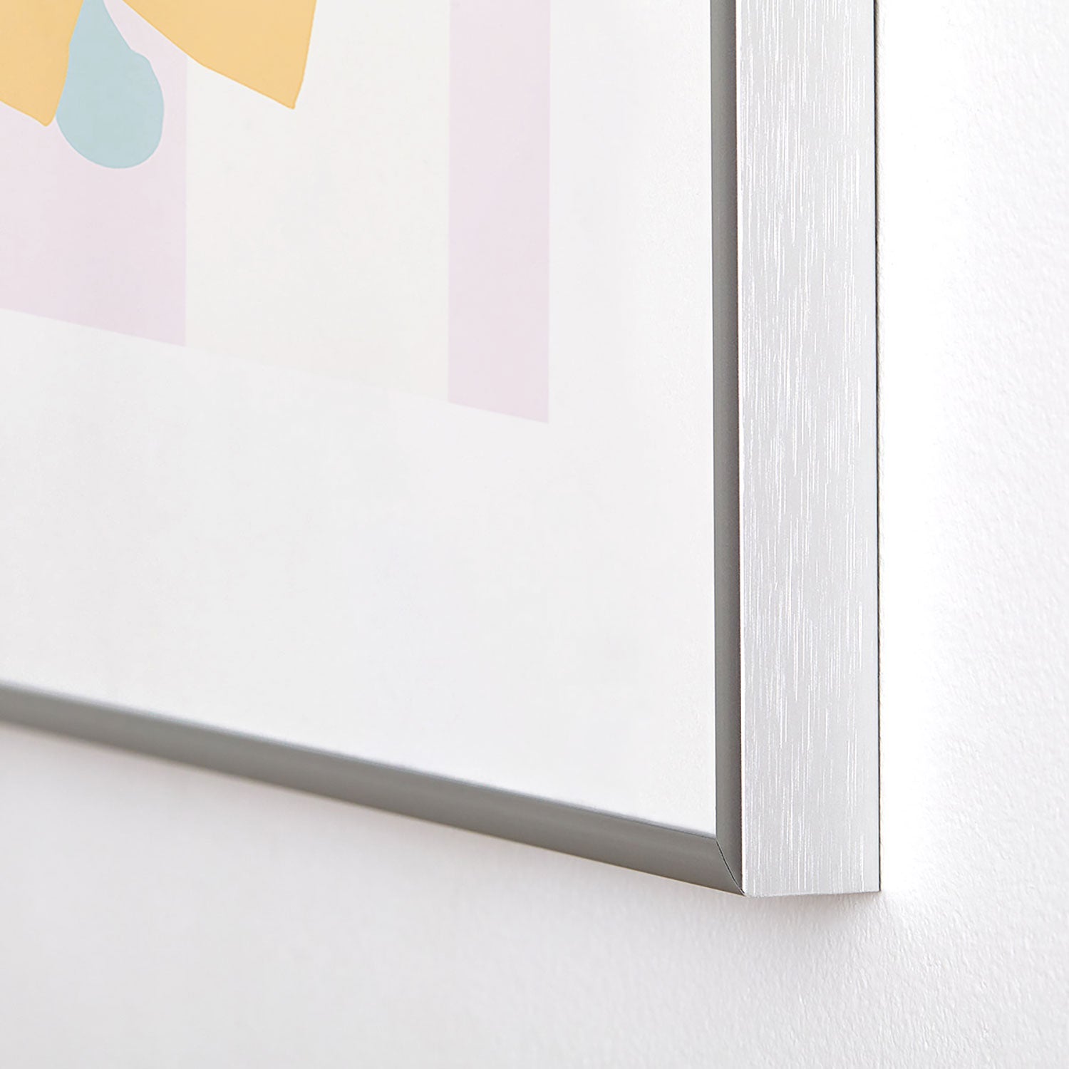 Mirimo Pastel Bunch Metal Framed Art Print