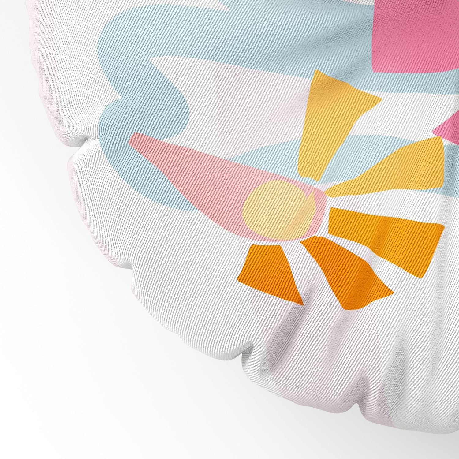 Mirimo Pastel Bunch Floor Pillow Round