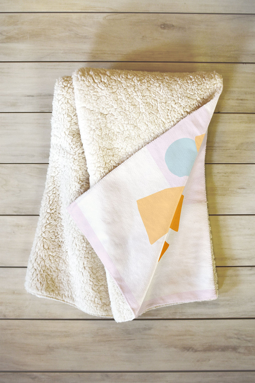 Mirimo Pastel Bunch Fleece Throw Blanket