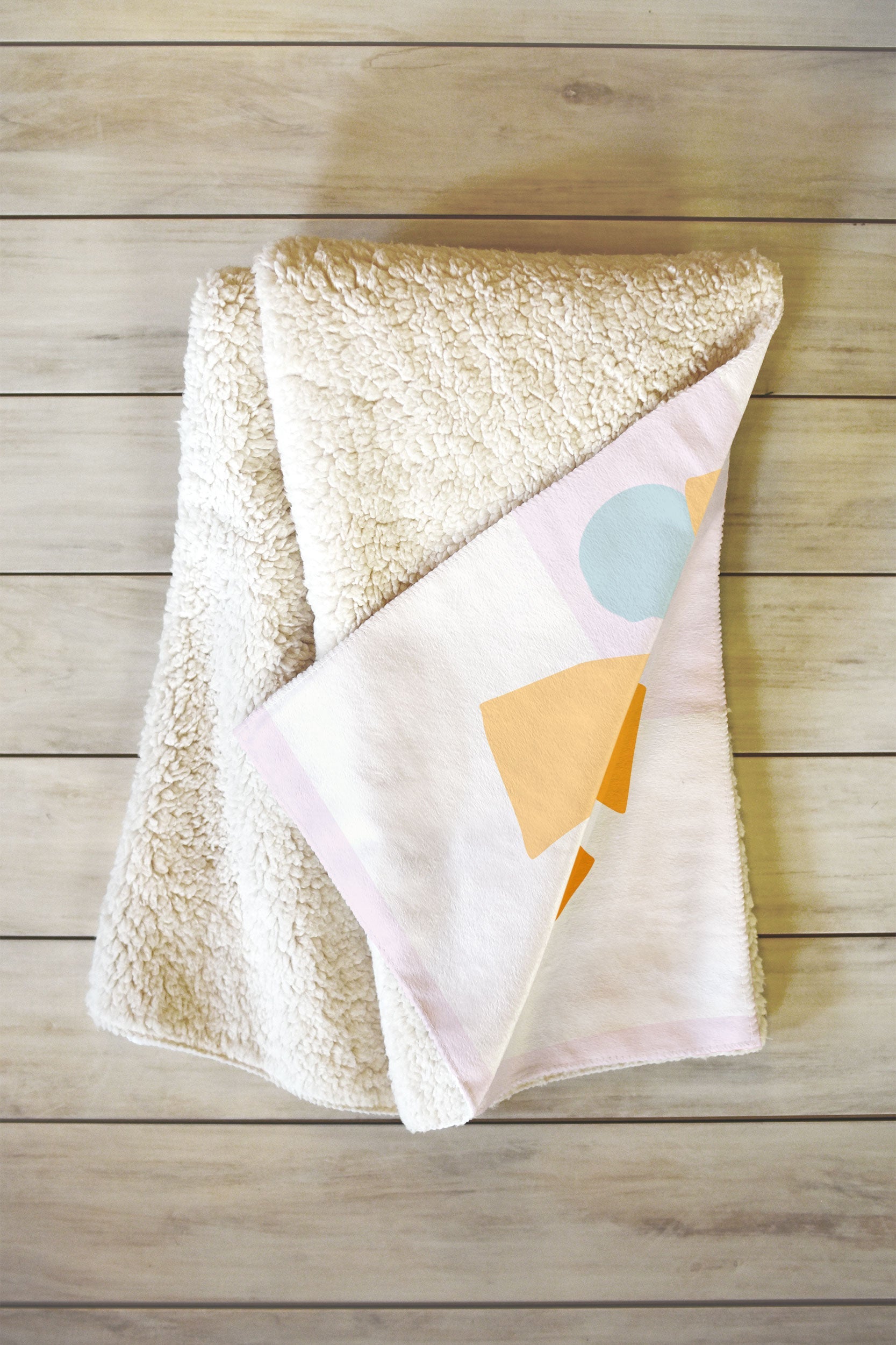 Mirimo Pastel Bunch Fleece Throw Blanket