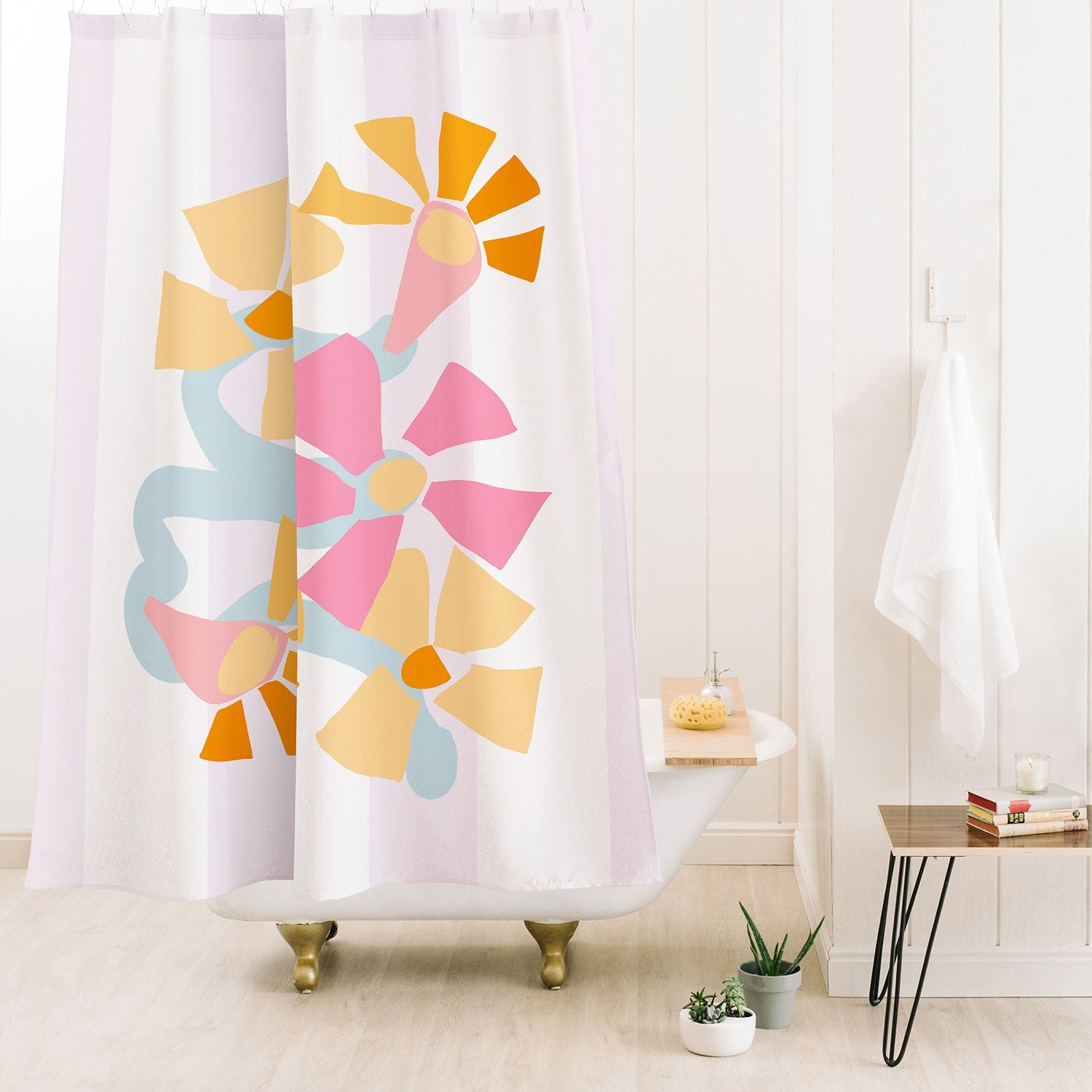 Mirimo Pastel Bunch Shower Curtain