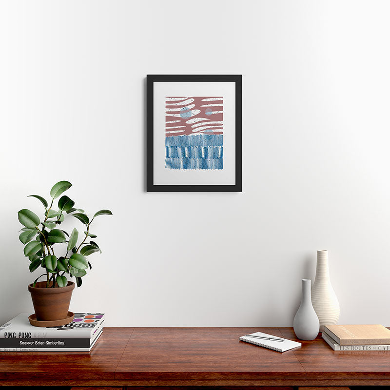 Mirimo Shore Mood Framed Art Print