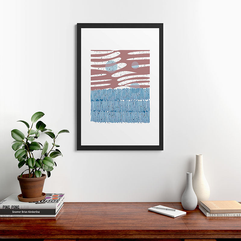 Mirimo Shore Mood Framed Art Print