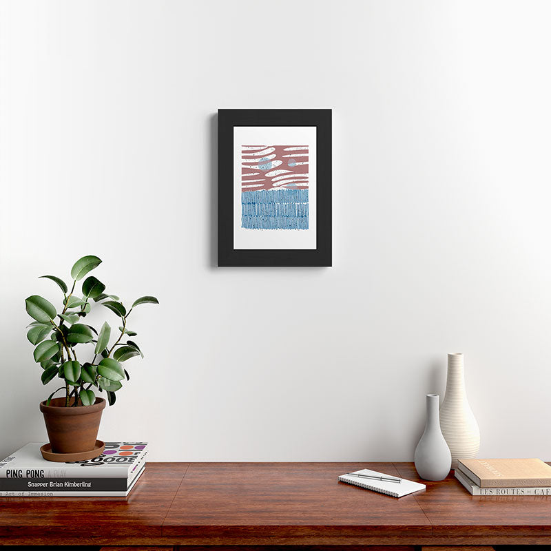 Mirimo Shore Mood Framed Art Print