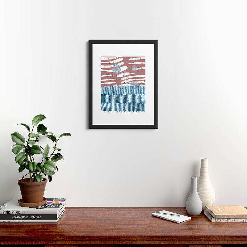 Mirimo Shore Mood Framed Art Print