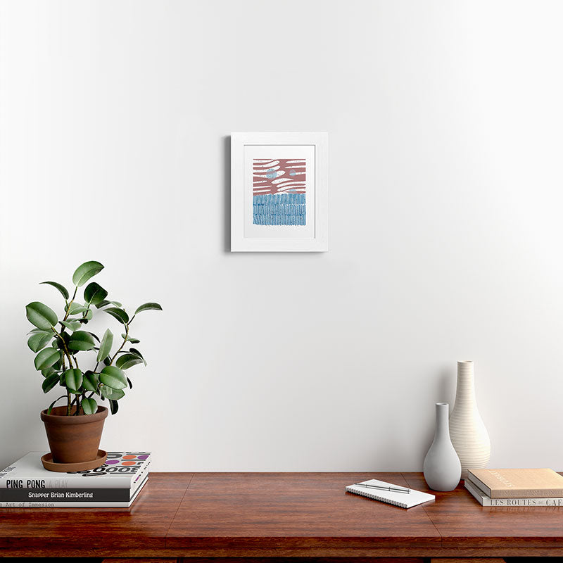 Mirimo Shore Mood Framed Art Print