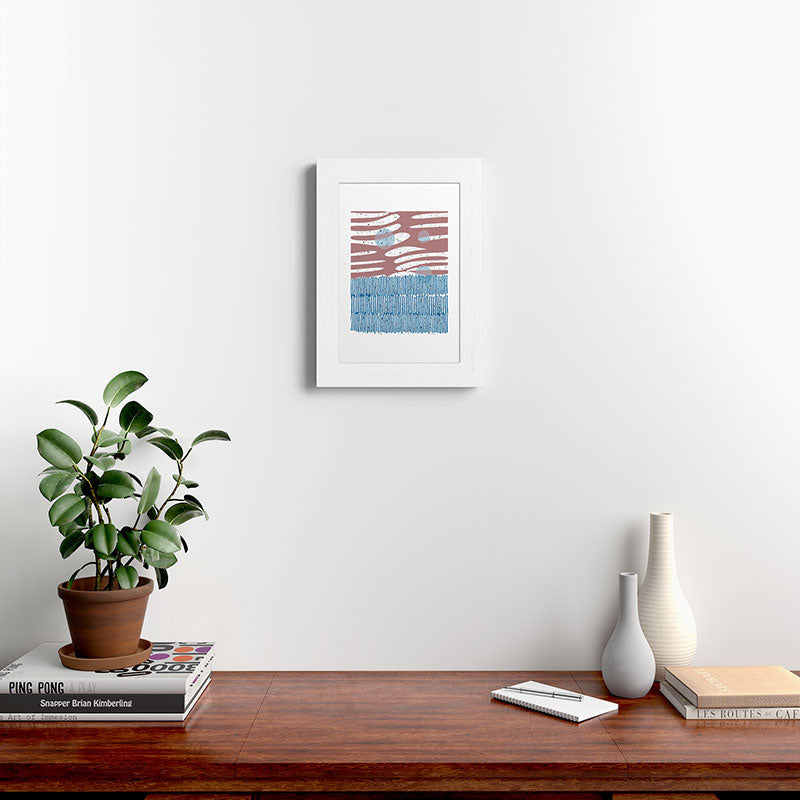 Mirimo Shore Mood Framed Art Print