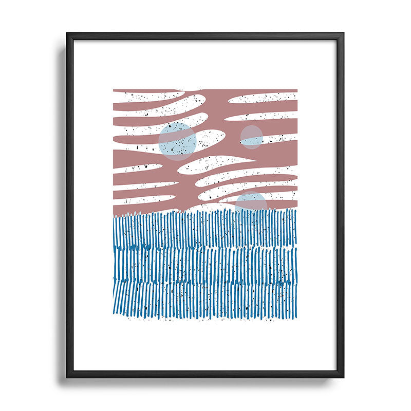 Mirimo Shore Mood Metal Framed Art Print