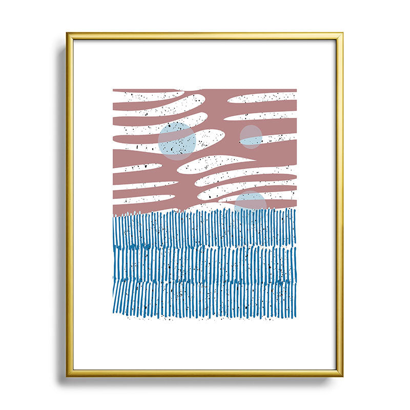 Mirimo Shore Mood Metal Framed Art Print