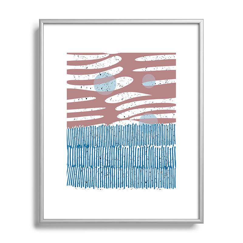 Mirimo Shore Mood Metal Framed Art Print
