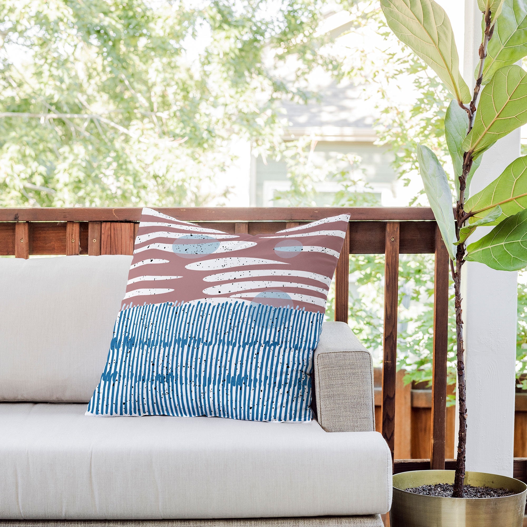 Mirimo Shore Mood Outdoor Throw Pillow