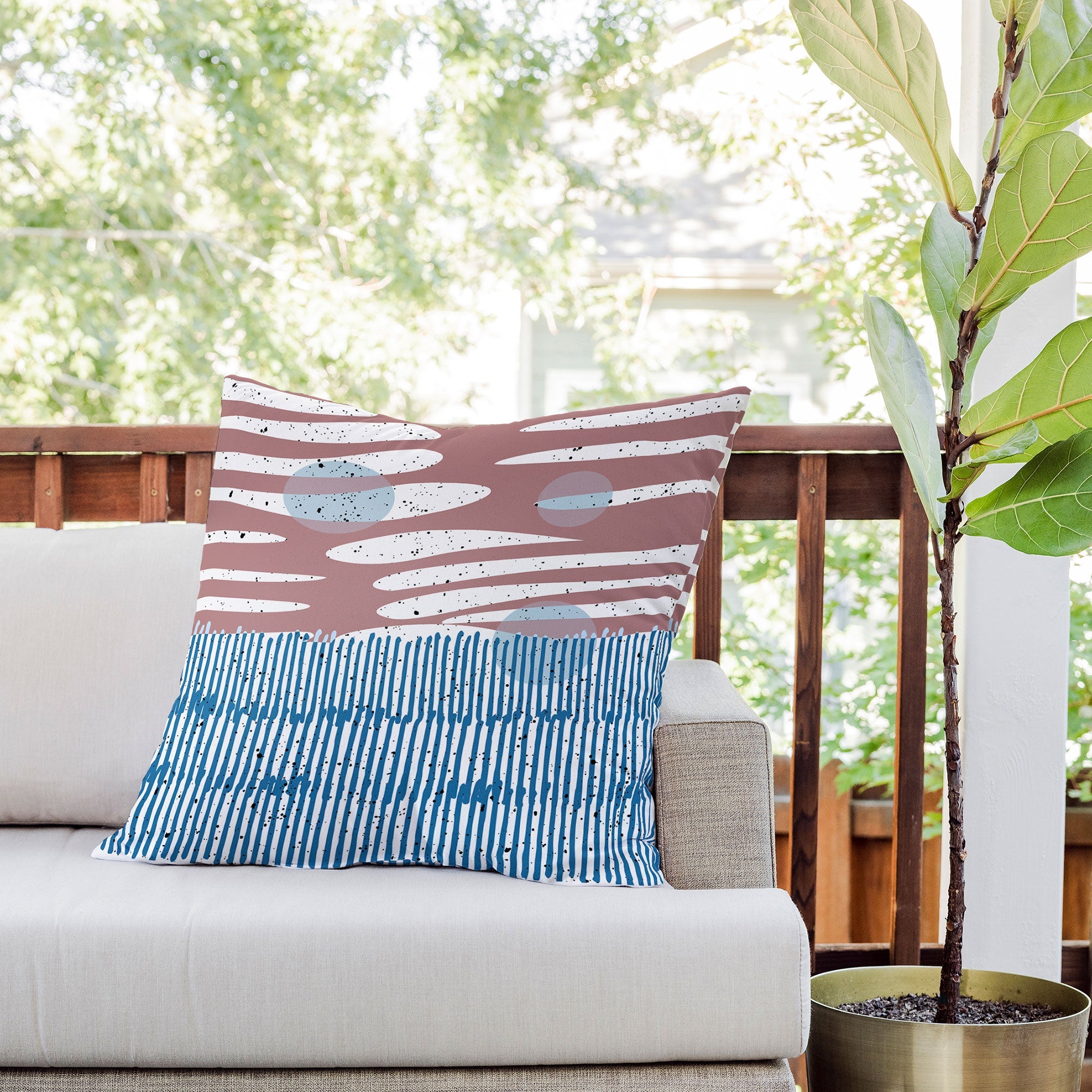 Mirimo Shore Mood Outdoor Throw Pillow