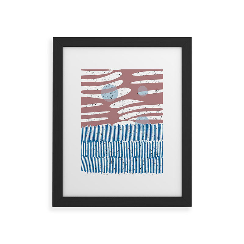 Mirimo Shore Mood Framed Art Print