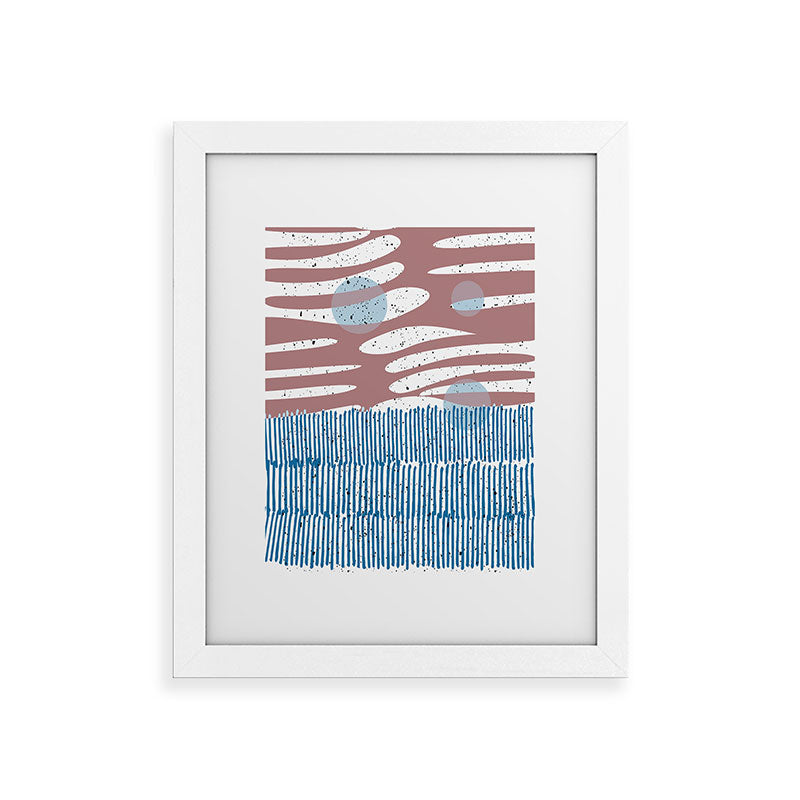 Mirimo Shore Mood Framed Art Print