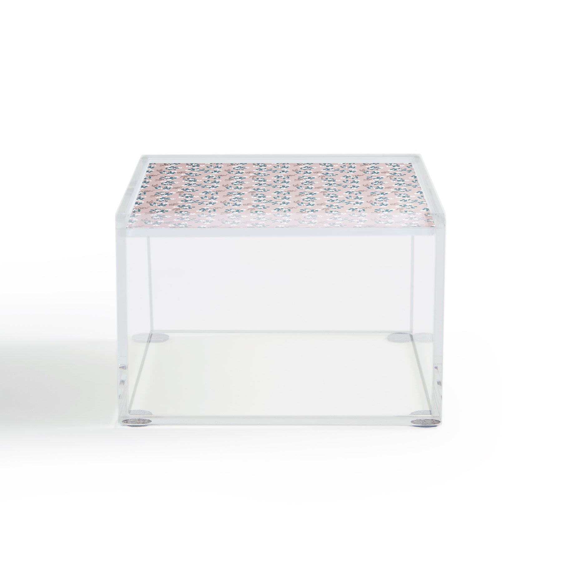 Mirimo Tiny White Flowers Acrylic Box