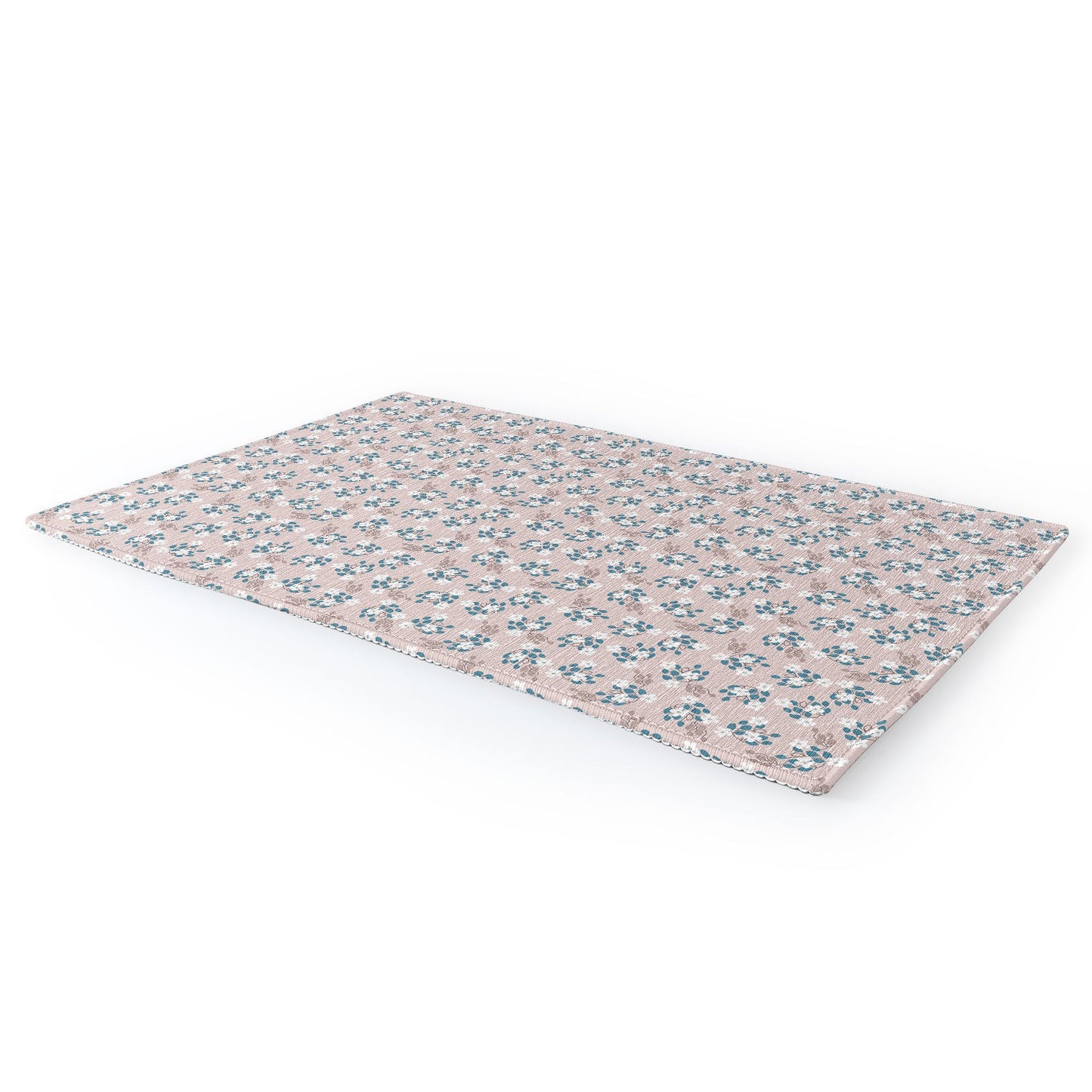 Mirimo Tiny White Flowers Area Rug