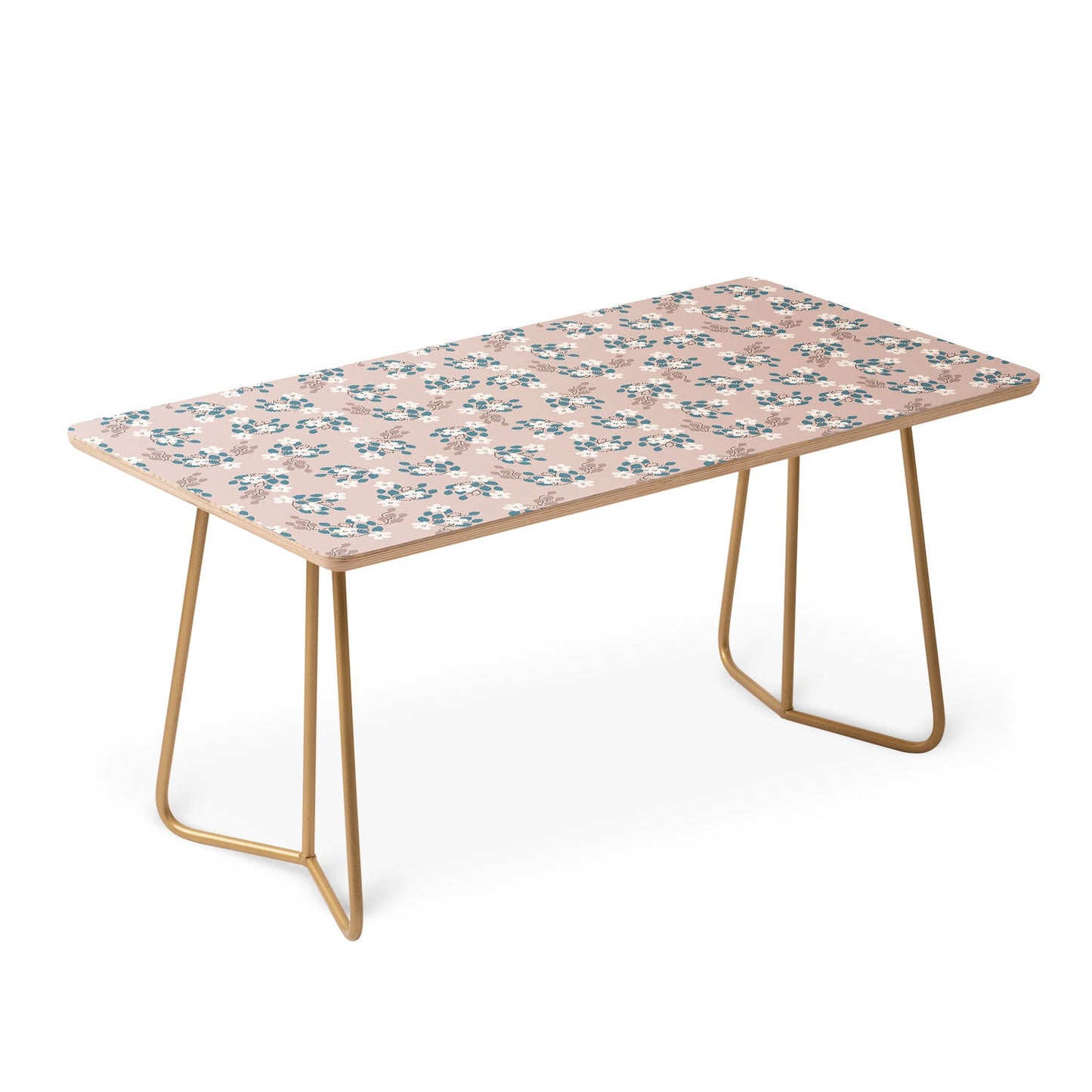 Mirimo Tiny White Flowers Coffee Table