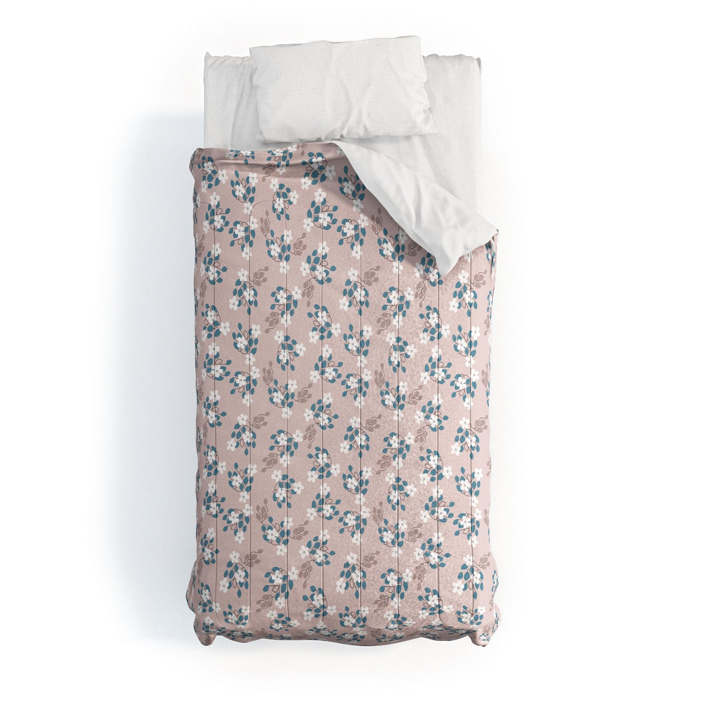 Mirimo Tiny White Flowers Comforter
