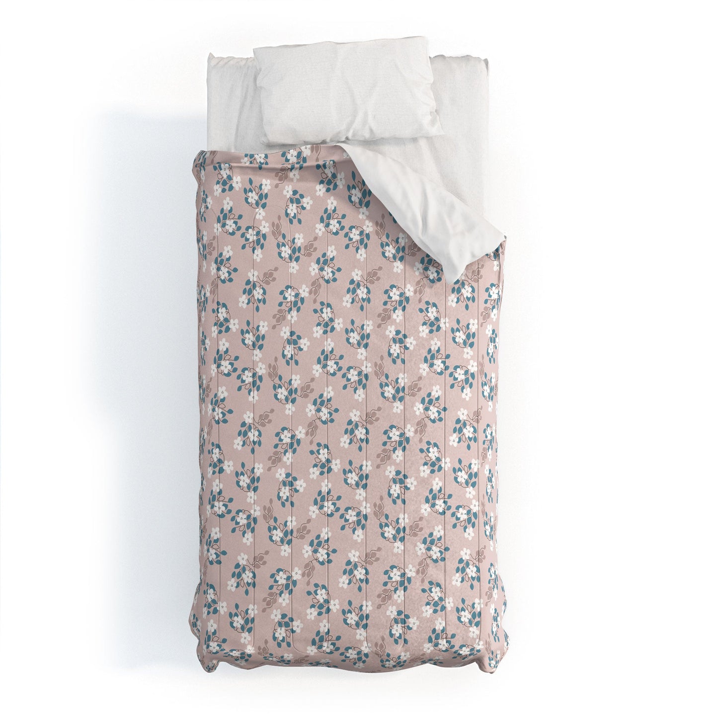 Mirimo Tiny White Flowers Comforter