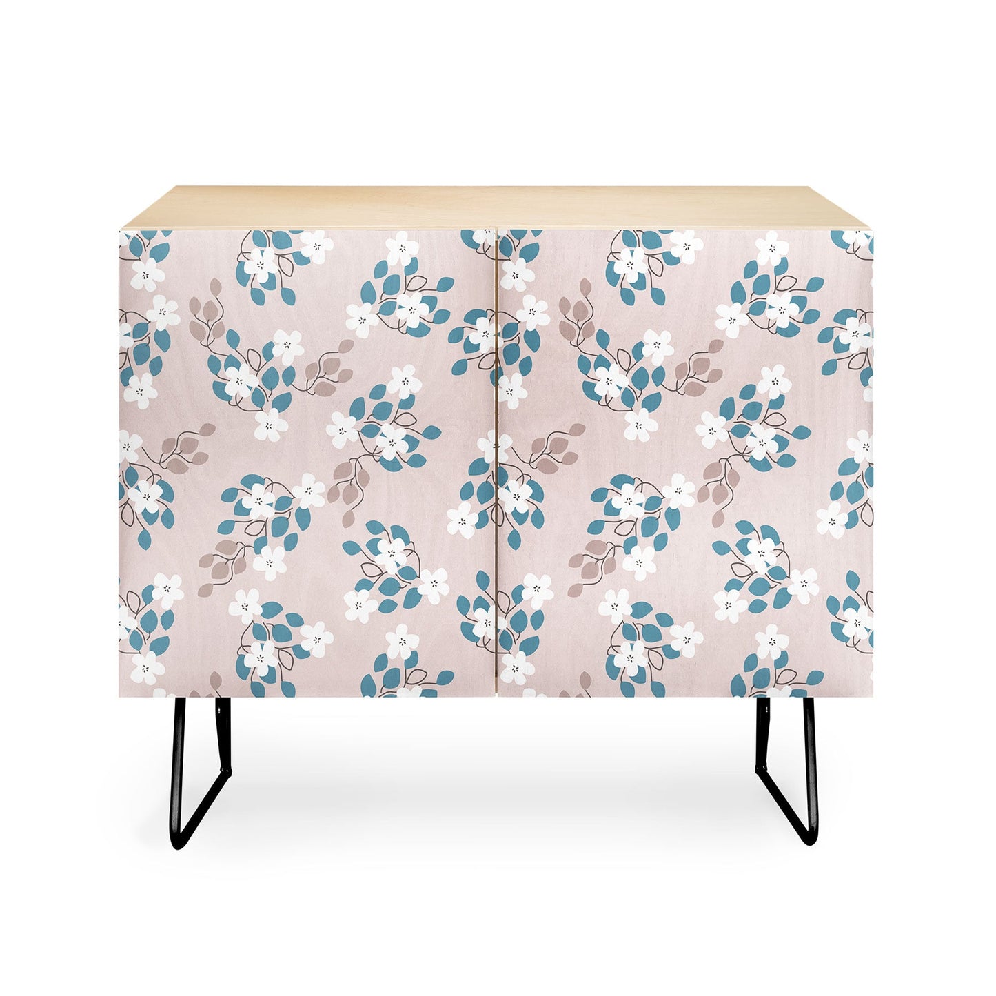Mirimo Tiny White Flowers Credenza