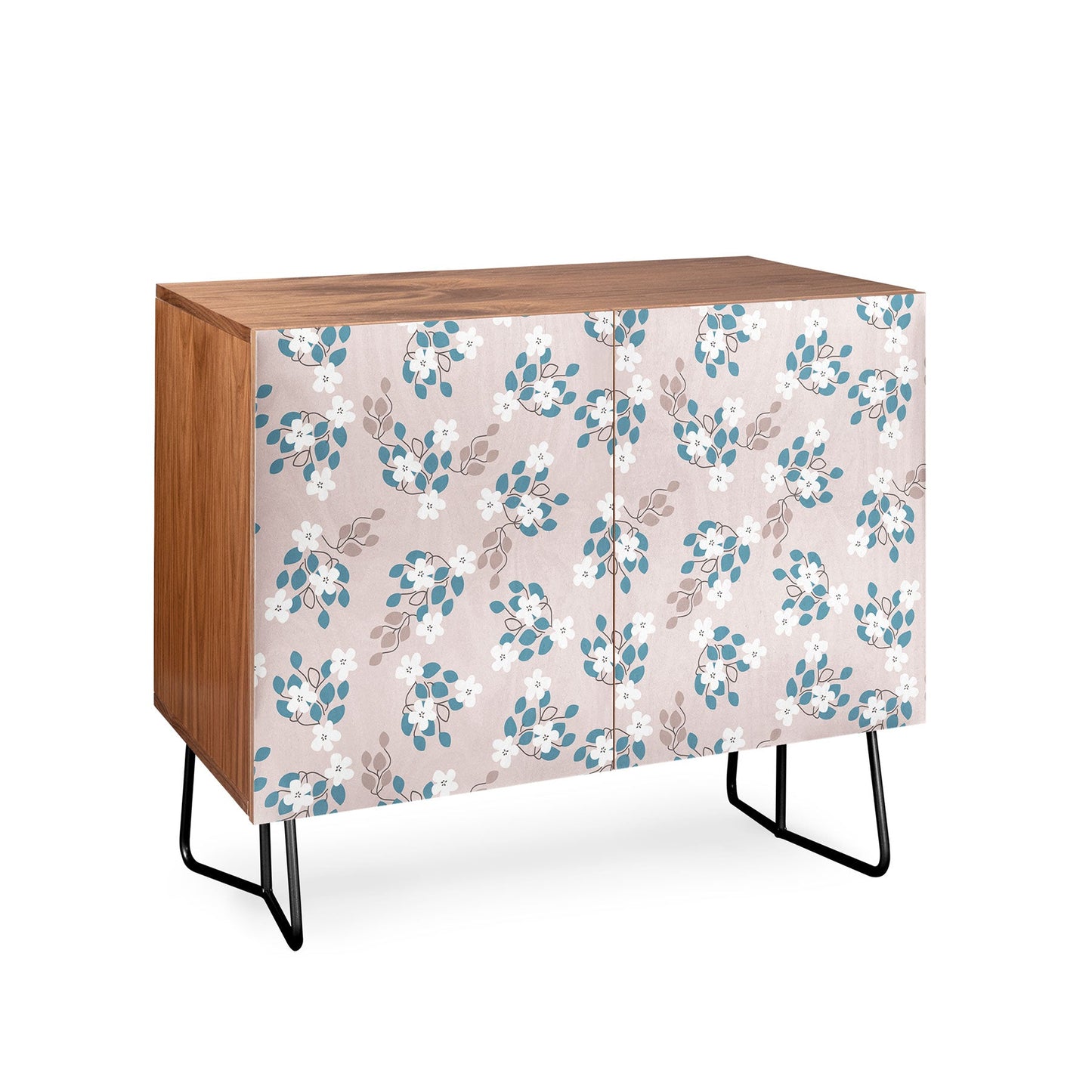 Mirimo Tiny White Flowers Credenza