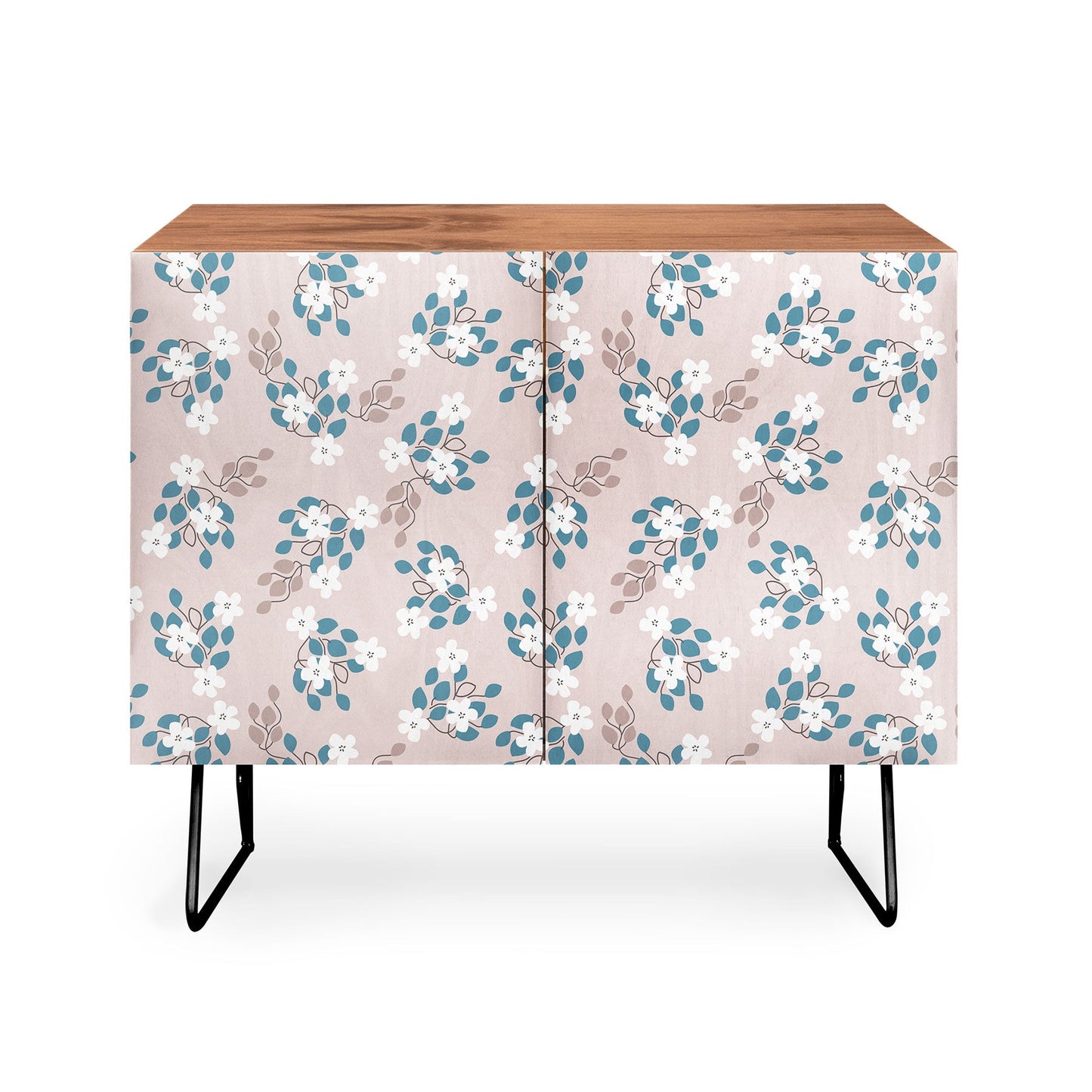 Mirimo Tiny White Flowers Credenza