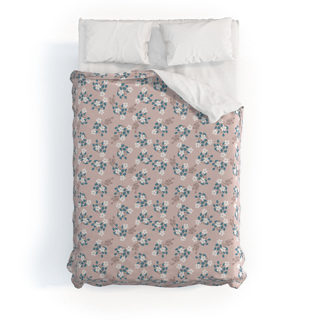 Mirimo Tiny White Flowers Duvet Cover