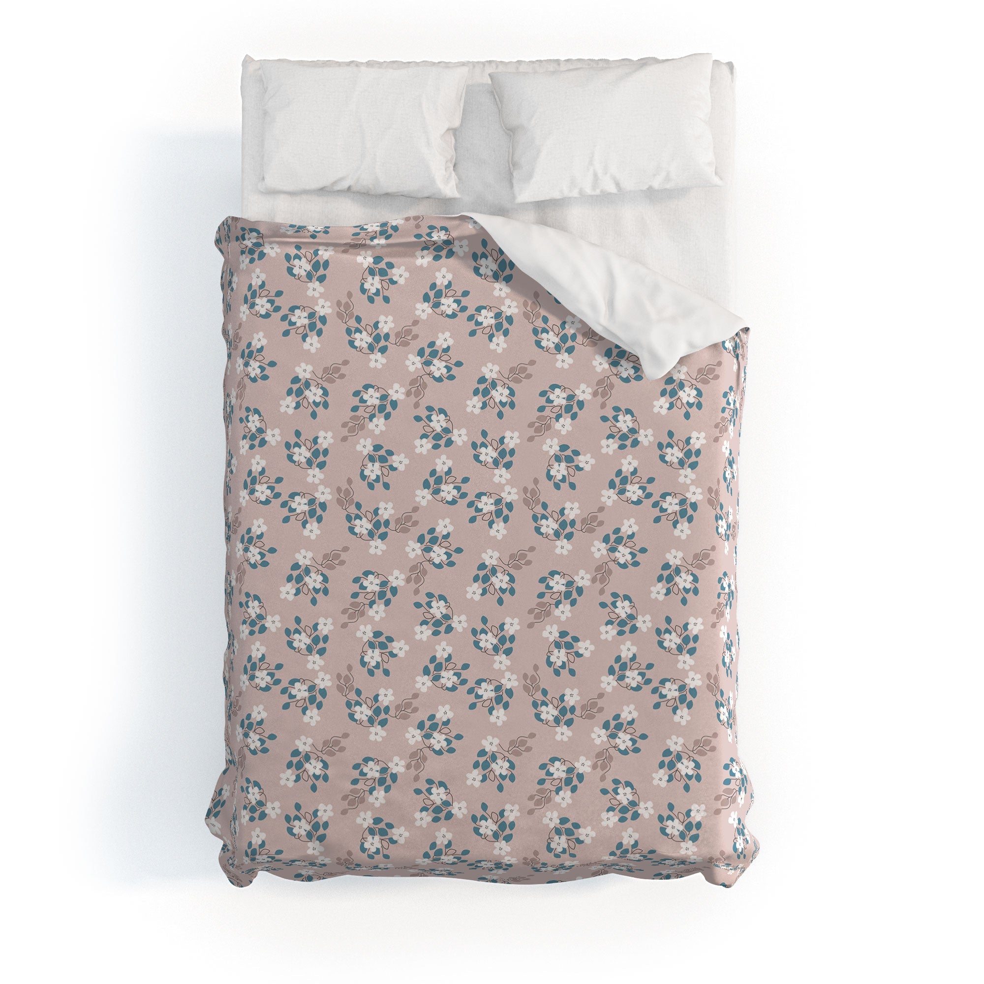 Mirimo Tiny White Flowers Duvet Cover