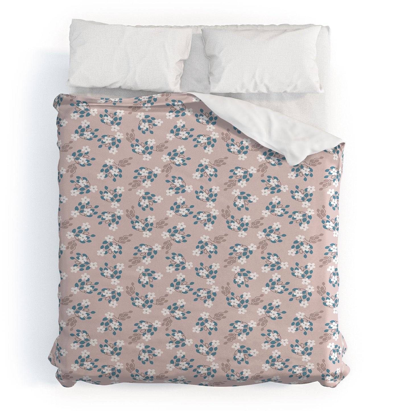 Mirimo Tiny White Flowers Duvet Cover