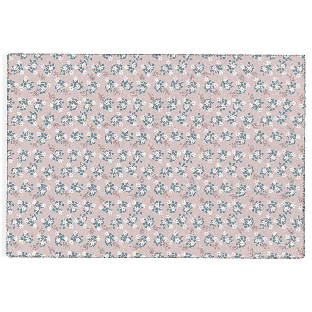 Mirimo Tiny White Flowers Outdoor Rug