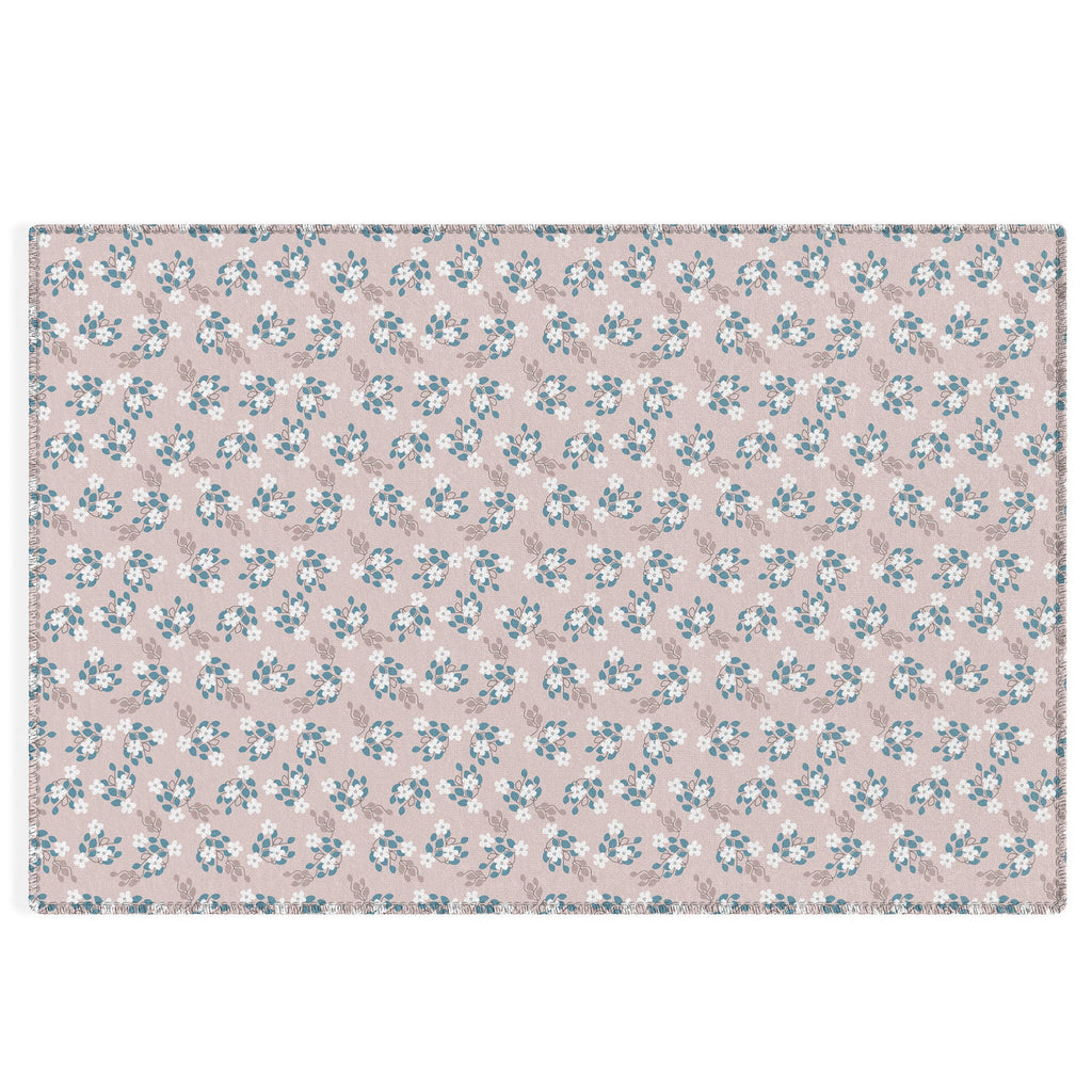Mirimo Tiny White Flowers Outdoor Rug