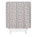 Mirimo Tiny White Flowers Shower Curtain