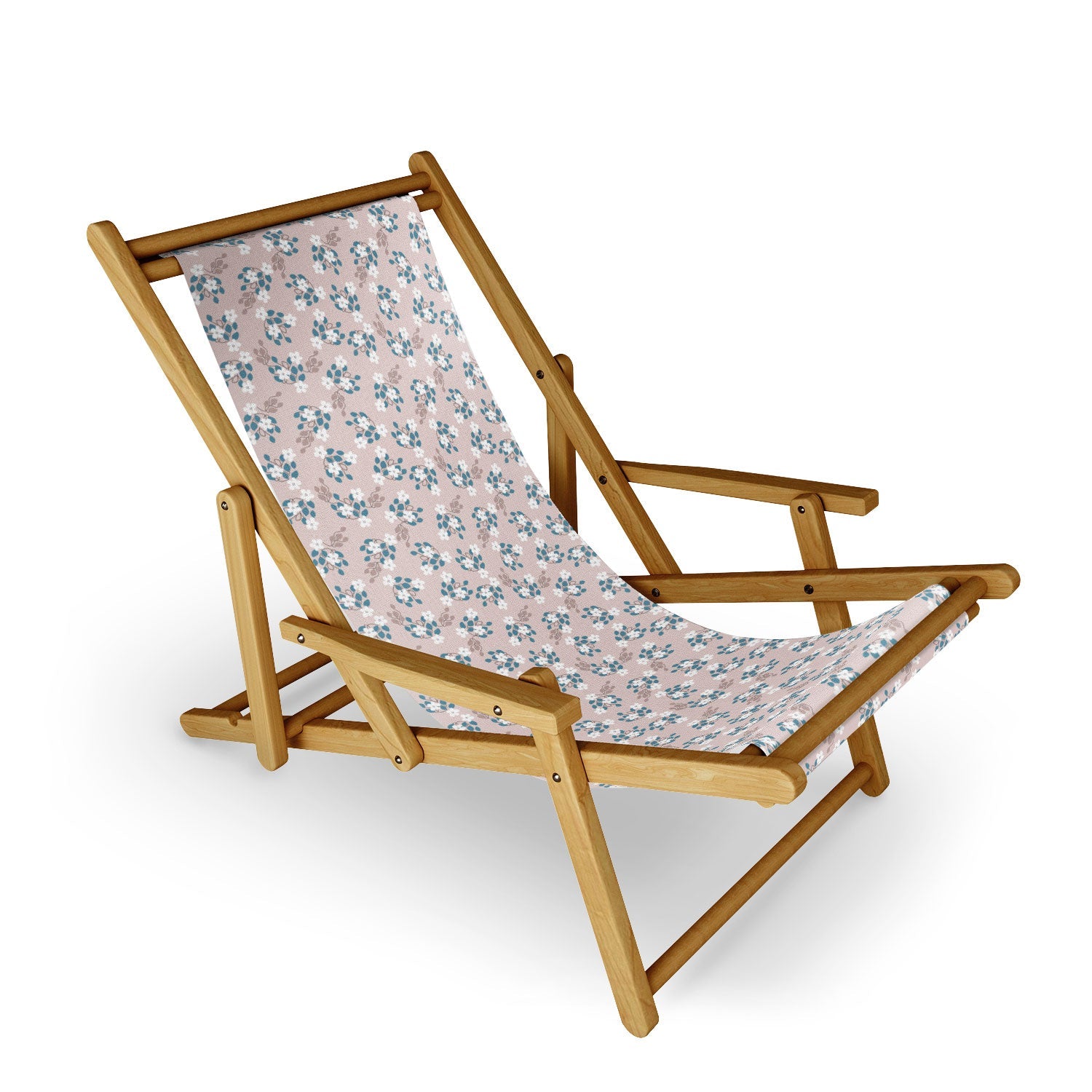 Mirimo Tiny White Flowers Sling Chair