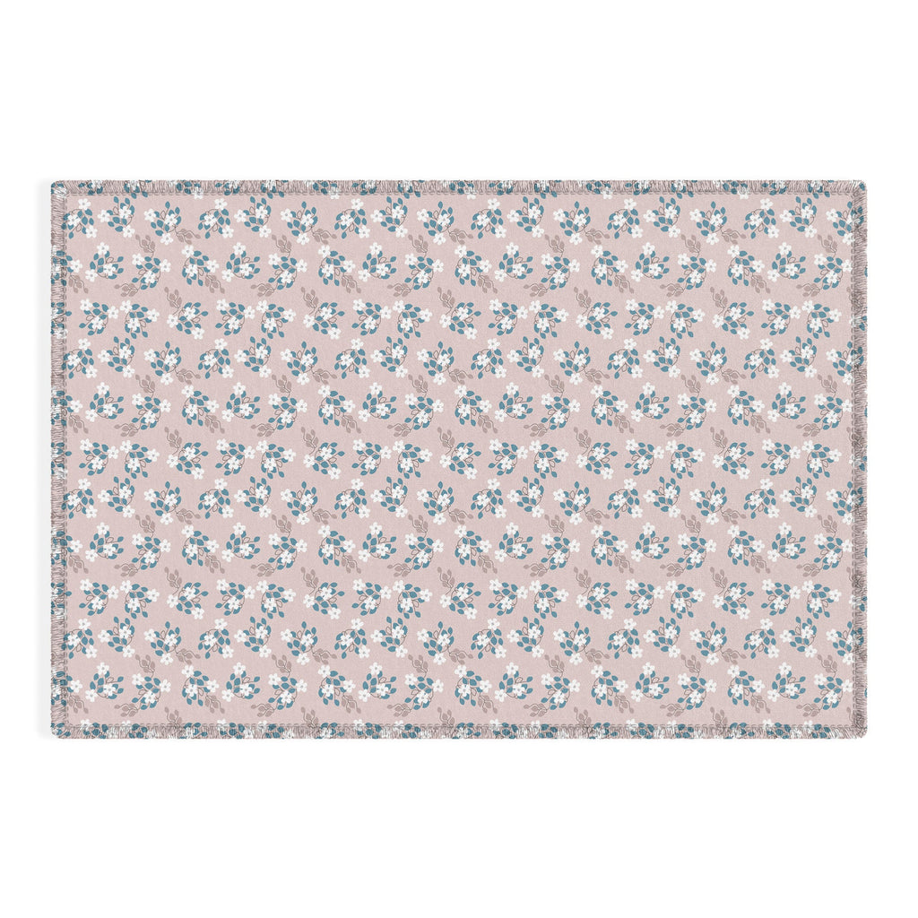 Mirimo Tiny White Flowers Outdoor Rug