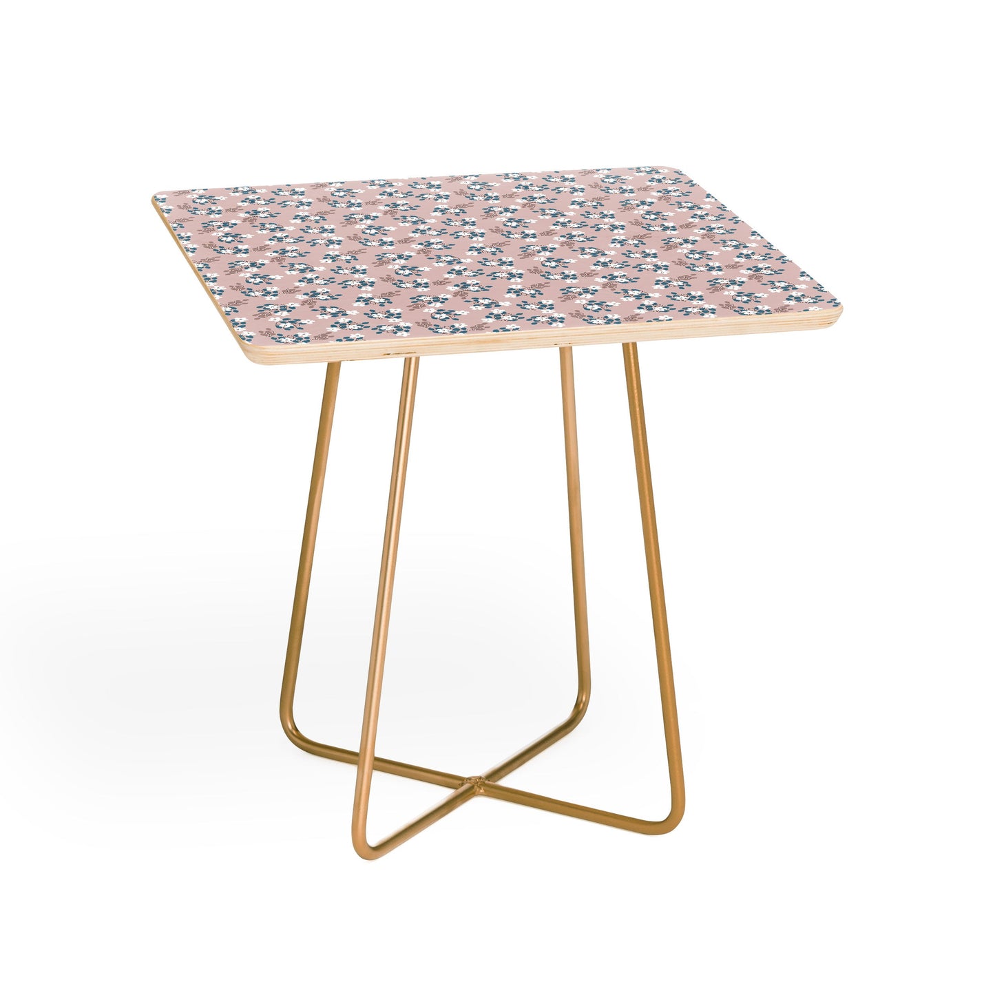 Mirimo Tiny White Flowers Side Table